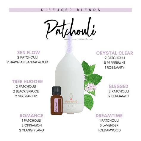 patchouli essential oil blends